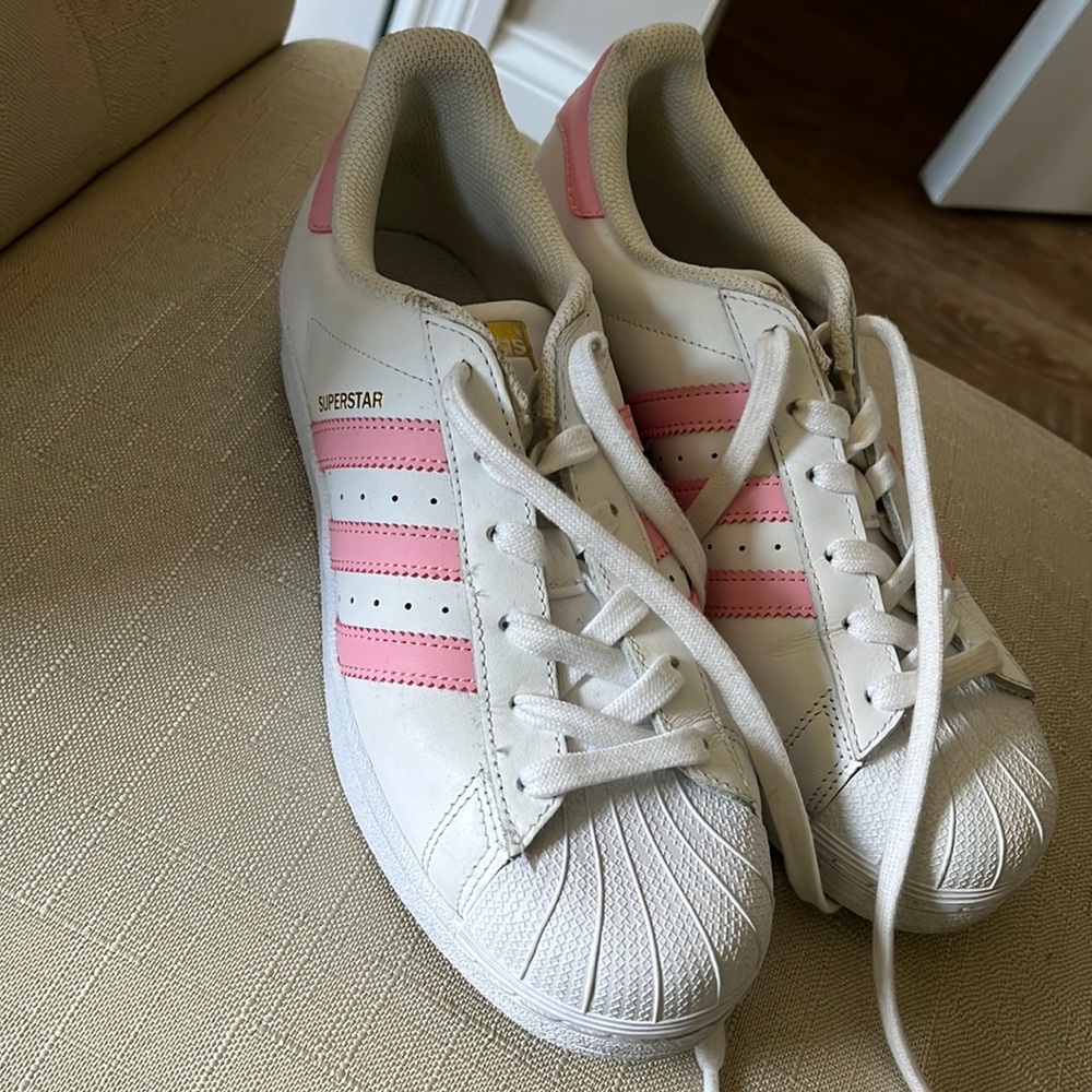 Adidas all star pink sneakers